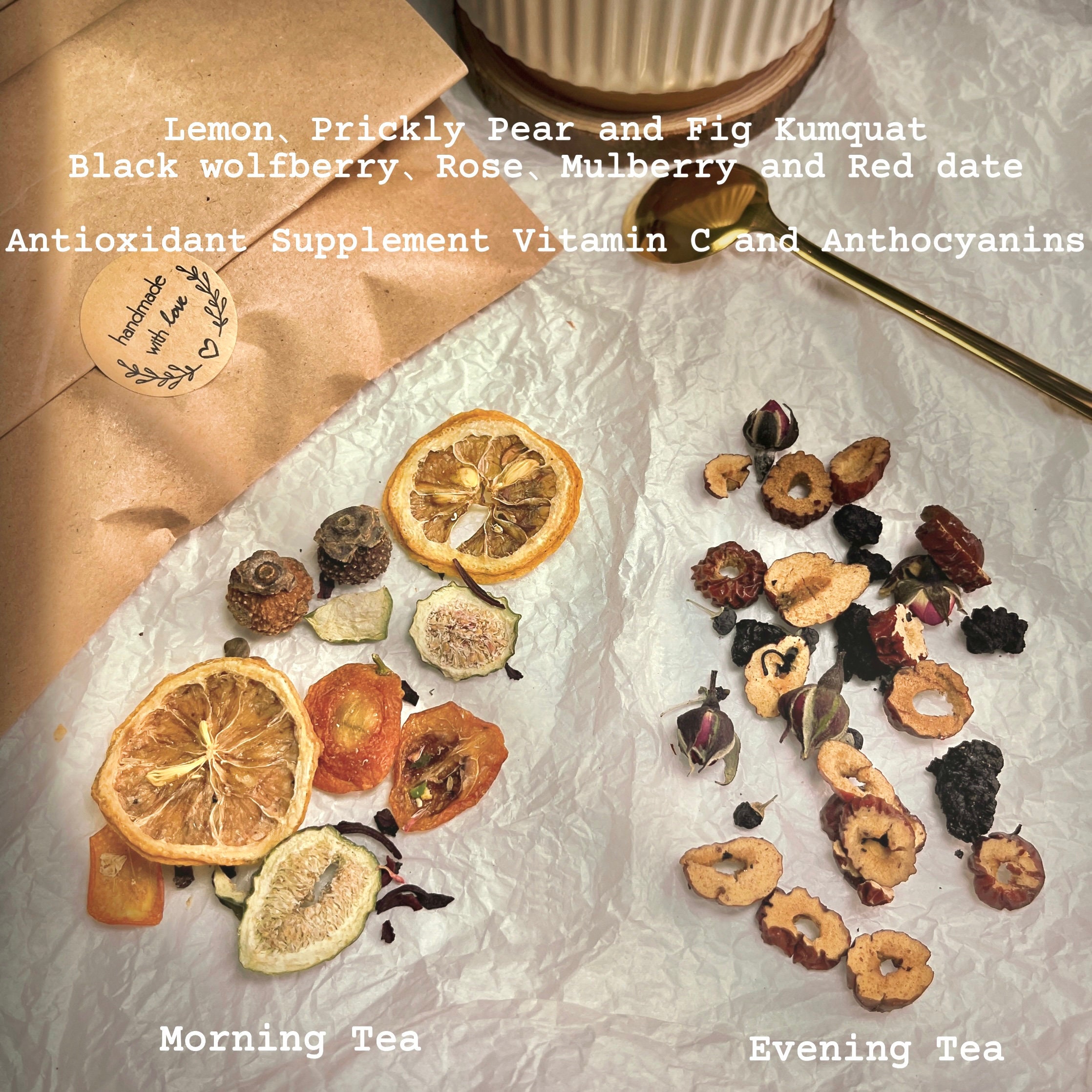 Organic Castor Oil Pack Gift Box, Mug, Spoon, Herbal Teas - Etsy