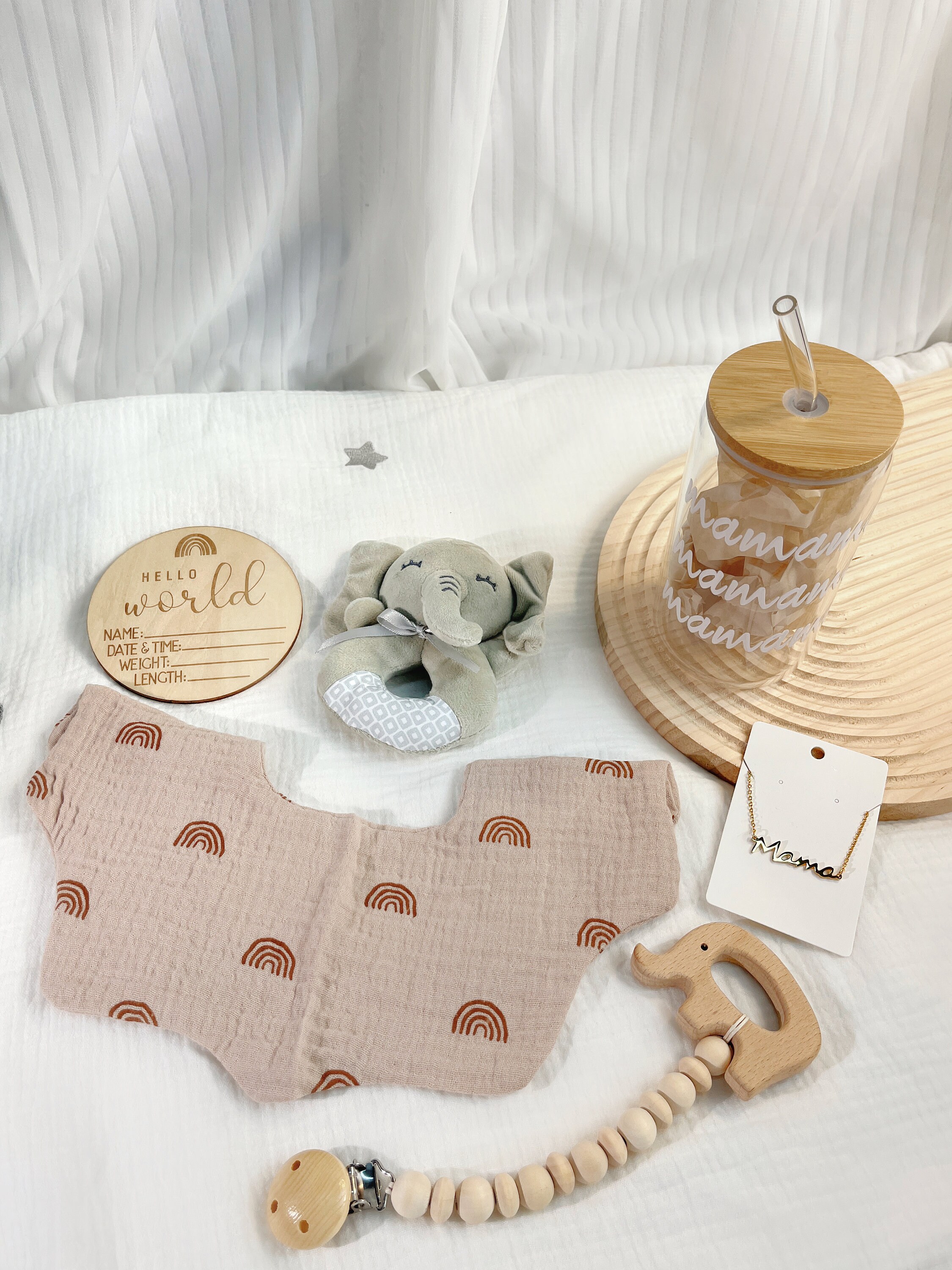 New Mom Gift, Pregnancy Gift, Baby Shower Giftboho Gift Box, New Mom