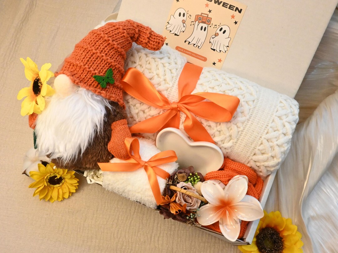Fall Gift Box,happy Birthday Gift Box for Her Personalized Gift Basket ...