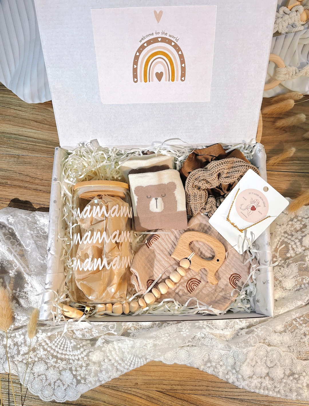 Mom and Baby Gift Box,new Mom Gift, Pregnancy Gift, Baby Shower Gift