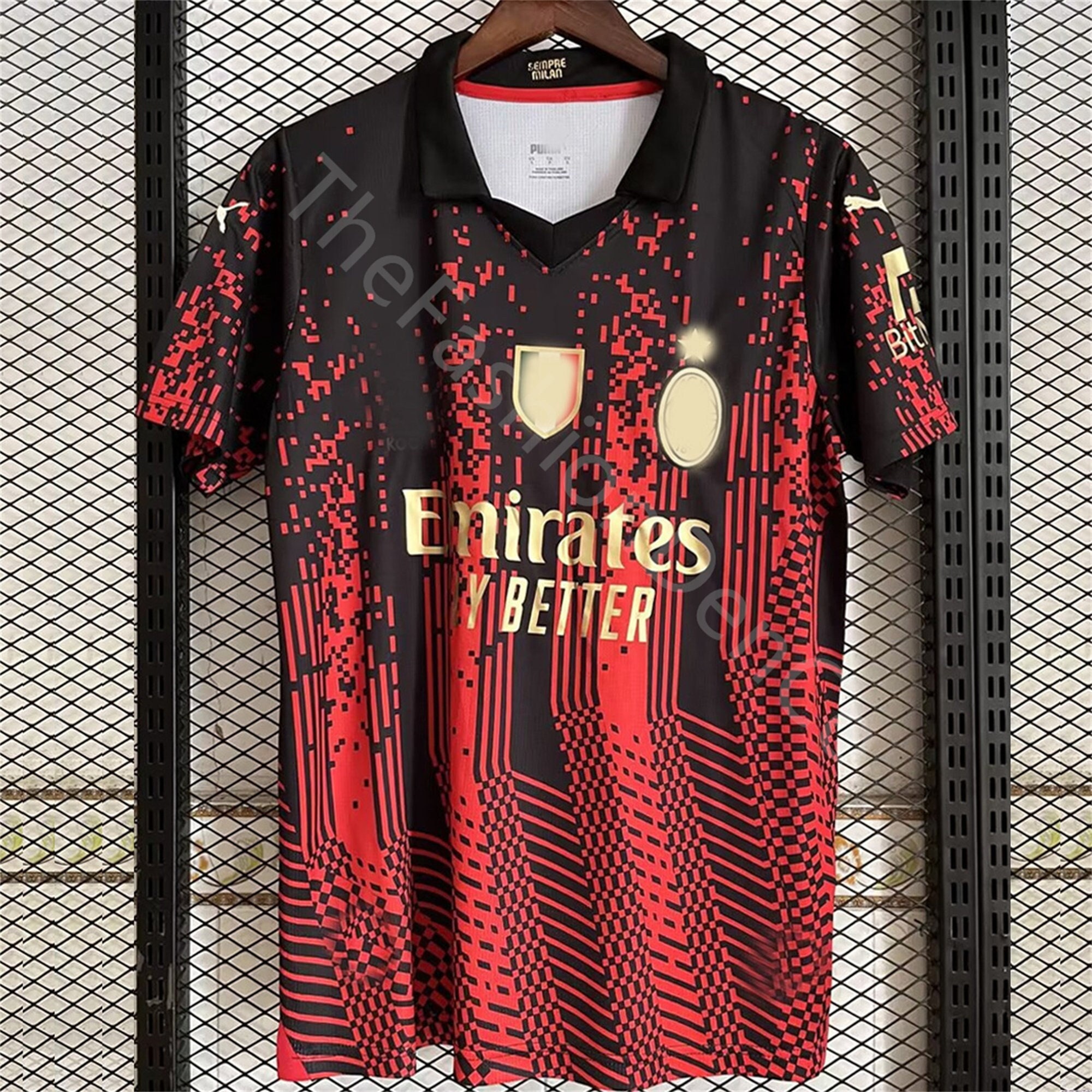 AC Milan Jacket (M) — Vintage Kit Co.