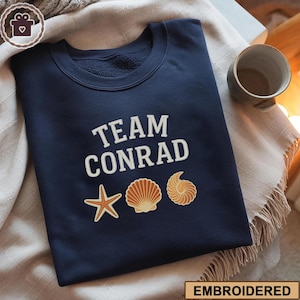 Embroidered Team Conrad Unisex shirt, TSITP shirt, Team Conrad Sweatshirt, T-Shirt, Hoodie, Funny Unisex Classic Tee,Funny Cousins Beach Tee