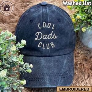 Bestickte Cool Dads Club Mütze, Coole Papa Mütze, neue Papa Mütze, Vatertagsgeschenk, Beste Papa Mütze, Lieblings Papa Geschenk, Geschenk für Coole Väter, Papa