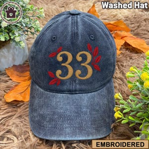 Embroidered Clair Obscur Expedition 33 Hat, Expedition 33 Cap, Clair Obscur Expedition 33 Hat, Game Hat, Father&#39;s day gift, 4th of July gift