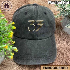 Embroidered Clair Obscur Expedition 33 Hat, Game Hat, Expedition 33 Cap, Clair Obscur Expedition 33 Hat, Father&#39;s Day Gift, Adventure Hat