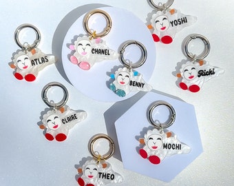 Lamb Chop Pet ID Tag