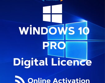 Windows 10 Pro Oem Lifetime Use License Key Code