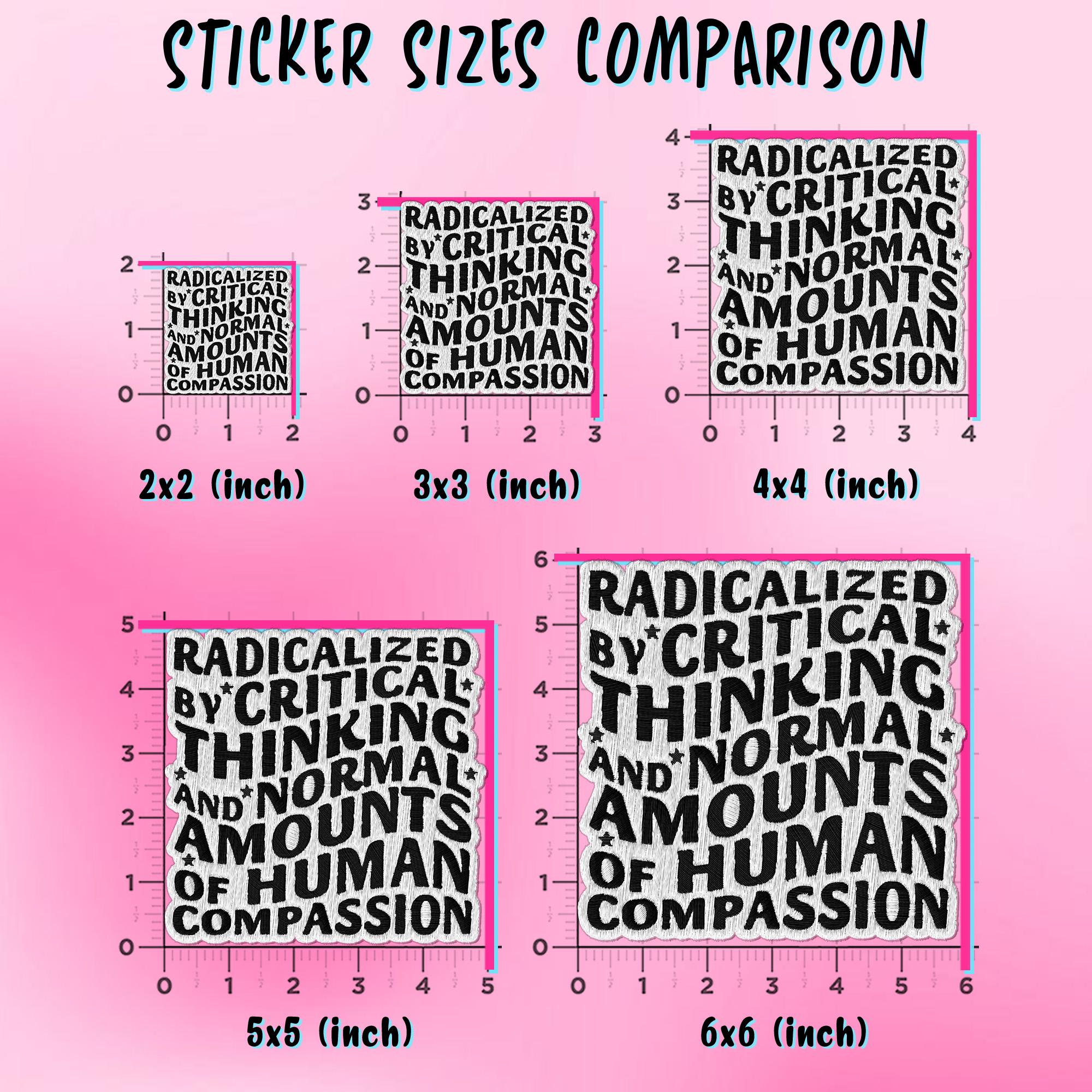 Radicalized by Critical Thinking Patch, Human Rights Feminist ...
