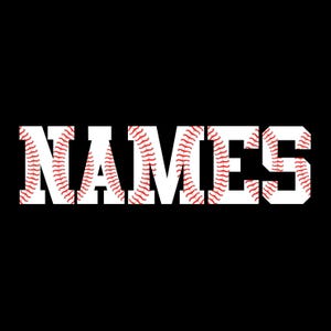 Custom Name Baseball Sticker Personalized Baseball Softball Helmet Hard Hat Sticker Sport Waterproof Die-Cut Vinyl Sticker for Water Bottle