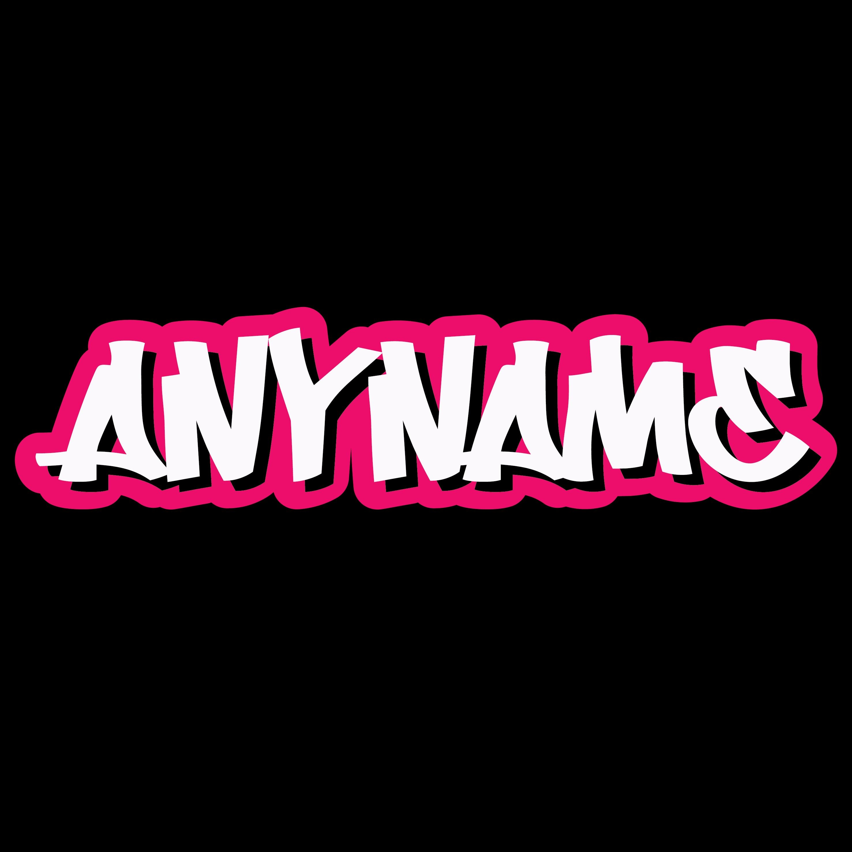 Custom Graffiti Name Sticker Personalized Custom Font Graffiti Name ...