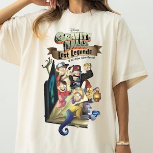 Disney Gravity Falls Lost Legends 4 All-New Adventures Shirt, Disney Mabel and Dipper Shirt, Disneyland Family Matching Shirt, WDW Trip Tee