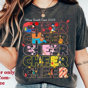Disney Summit Championship 2025 Cheer Mickey and Friends Shirt, WDW Cheerleading and Dance Championships, Cheer Mom Shirt, UCA Nationals