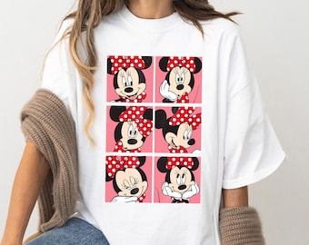 Disney Minnie Mouse Cute T-shirt, Classic Mickey and Minnie Shirt, Disneyland Family Matching Shirt, WDW Magic Kingdom Shirt, Disney Trip