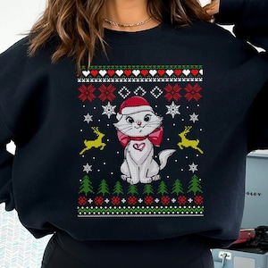 Aristocats christmas sweater hot sale