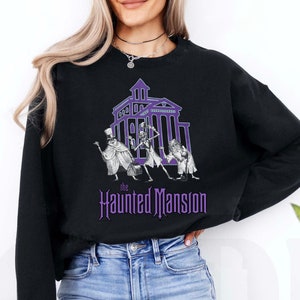 The Haunted Mansion Hitchhiking Ghosts Retro Shirt, Disneyland Halloween Party Shirt, Disney Spooky Season Shirt, Disney Haunted Mansion Tee