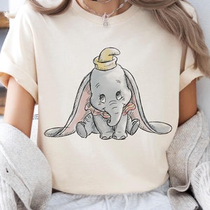 Disney Classic Dumbo Baby Elephant T-Shirt, Dumbo Baby Elephant Kids Shirt, Disneyland Family Matching Shirt, Magic Kingdom, WDW Trip Tee