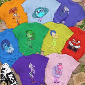 Disney Pixar Inside Out 2 Characters Group Shirt, Inside Out Group Matching Shirt, Disneyland Family Matching Shirt, Magic Kingdom, WDW Tee