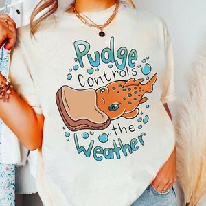 Disney Lilo & Stitch Pudge Controls The Weather T-Shirt , Disneyland Family Matching Shirt, Magic Kingdom Tee, Disney Birthday Gift, WDW Tee