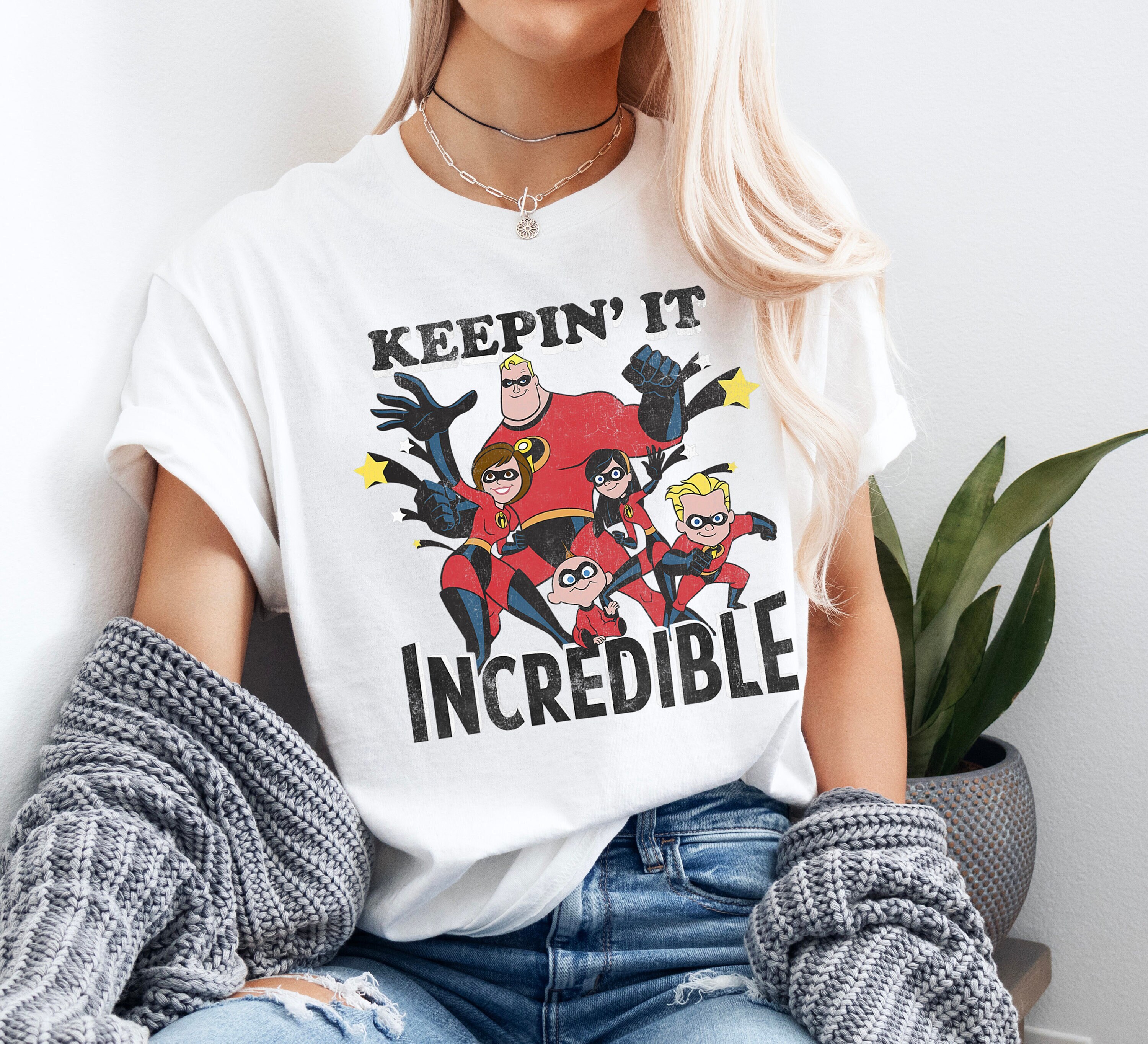 Disney Pixar The Incredibles Keepin It Graphic T-Shirt, Disney The Incredibles Shirt, Disneyland Family Matching Shirt, Disney World Tee