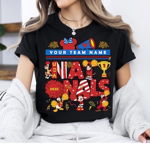 Personalized Disney UCA All Star Nationals 2025 Shirt, Mickey & friends WDW Cheerleading and Dance Championships, Custom Cheerleader Shirt