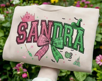 Spersonalizowana bluza retro inspirowana filmem „Wicked”, koszulka „Aesthetic Changed For Good”, koszulka „Czarnoksiężnik z Krainy Oz”, spersonalizowana koszulka z musicalem „Wicked”