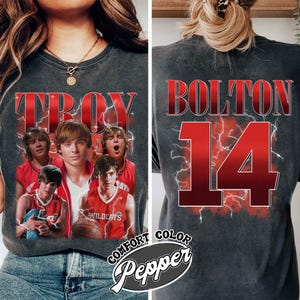 Disney Channel High School Musical Troy Bolton Bootleg Shirt, Disneyland Family Matching Shirt, East High School Shirt, Disney Channel Movie