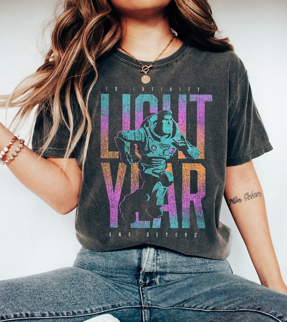 Disney Pixar Lightyear Buzz Lightyear To Infinity And Beyond Shirt, Toy Story Buzz Lightyear Portrait Tee, Disneyland Family Matching Shirt,
