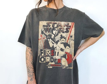 Star Wars First Order Forces Kylo Ren Stormtrooper Vintage Shirt, Star Wars Kylo Ren Shirt, Disneyland Family Matching Shirt, Galaxy's Edge