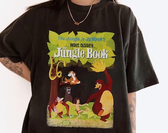 Disney The Jungle Book Jungle is Jumpin' Group Shirt, Disneyland Family Matching Shirt, Magic Kingdom, Disney Mowgli Shirt, Disney Trip Tee