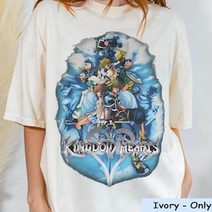 Disney Kingdom Hearts Gruppenfoto T-Shirt Disneyland Familie Passendes Shirt, Magic Kingdom, Geburtstagsgeschenk, Mickey Donald Kingdom Hearts Shirt