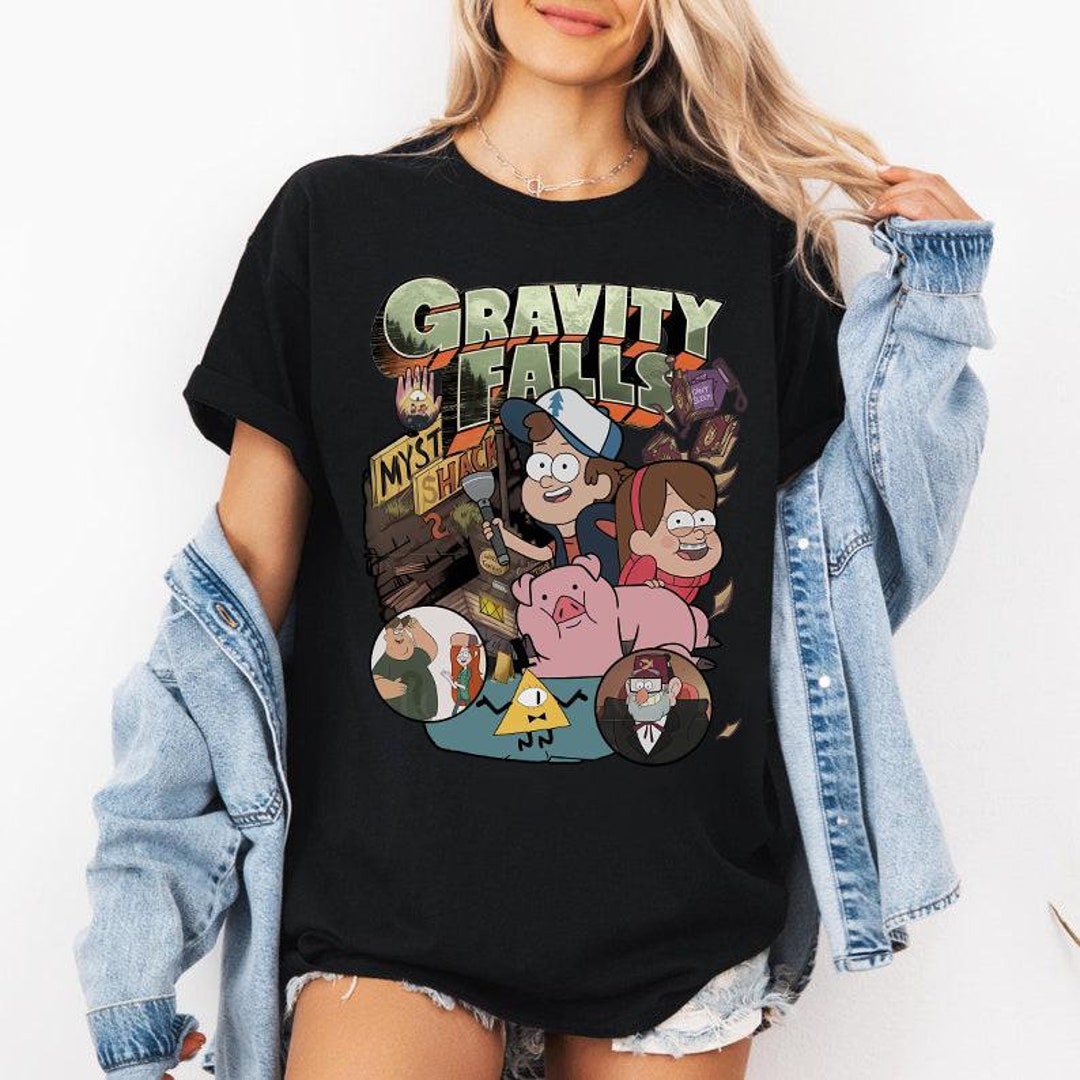 Disney Gravity Falls Mystery Shack Dipper & Mabel T-shirt, Disney ...
