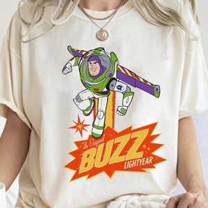 Disney Pixar Toy Story Buzz Lightyear Vintage Poster Shirt, Buzz Lightyear Portrait Shirt, Disneyland Family Matching Shirt, Magic Kingdom