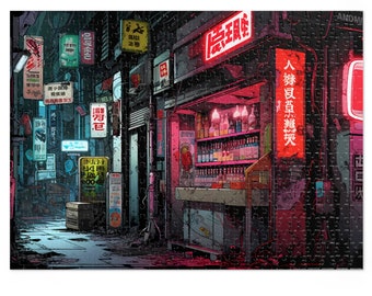 After Hours: Tokyo Cyber City Jigsaw Puzzle