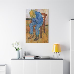At Eternity&#39;s Gate By Vincent van Gogh Canvas High-Quality Wall Art Painting Print Home Decor Artistic Masterpiece Fine Art Reproduction