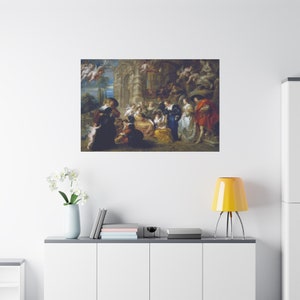 The Garden of Love By Peter Paul Rubens Canvas High-Quality Wall Art Painting Print Home Decor Artistic Masterpiece Fine Art Reproduction