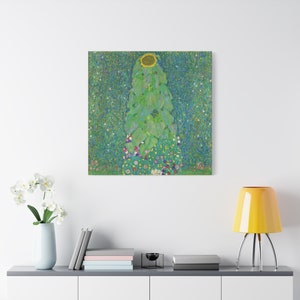 The Sunflower By Gustav Klimt Canvas High-Quality Wall Art Painting Print Home Decor Artistic Masterpiece Fine Art Reproduction