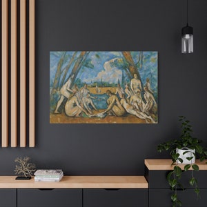 Bathers By Paul Cézanne Canvas High-Quality Wall Art Painting Print Home Decor Artistic Masterpiece Fine Art Reproduction