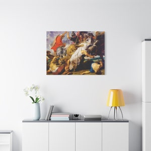 The Lion Hunt By Peter Paul Rubens Canvas High-Quality Wall Art Painting Print Home Decor Artistic Masterpiece Fine Art Reproduction