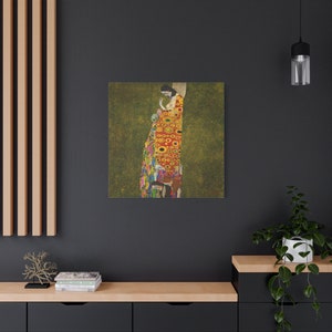 Hope II By Gustav Klimt Canvas High-Quality Wall Art Painting Print Home Decor Artistic Masterpiece Fine Art Reproduction