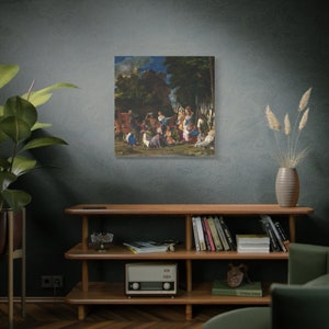 The Feast of the Gods By Caravaggio Canvas High-Quality Wall Art Painting Print Home Decor Artistic Masterpiece Fine Art Reproduction