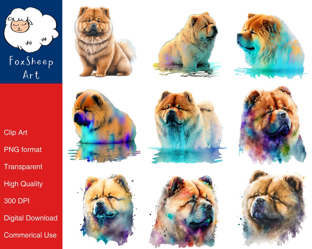 Chow Chow Aufkleber - Reflektierender Hund Sticker Für Auto & Laptop