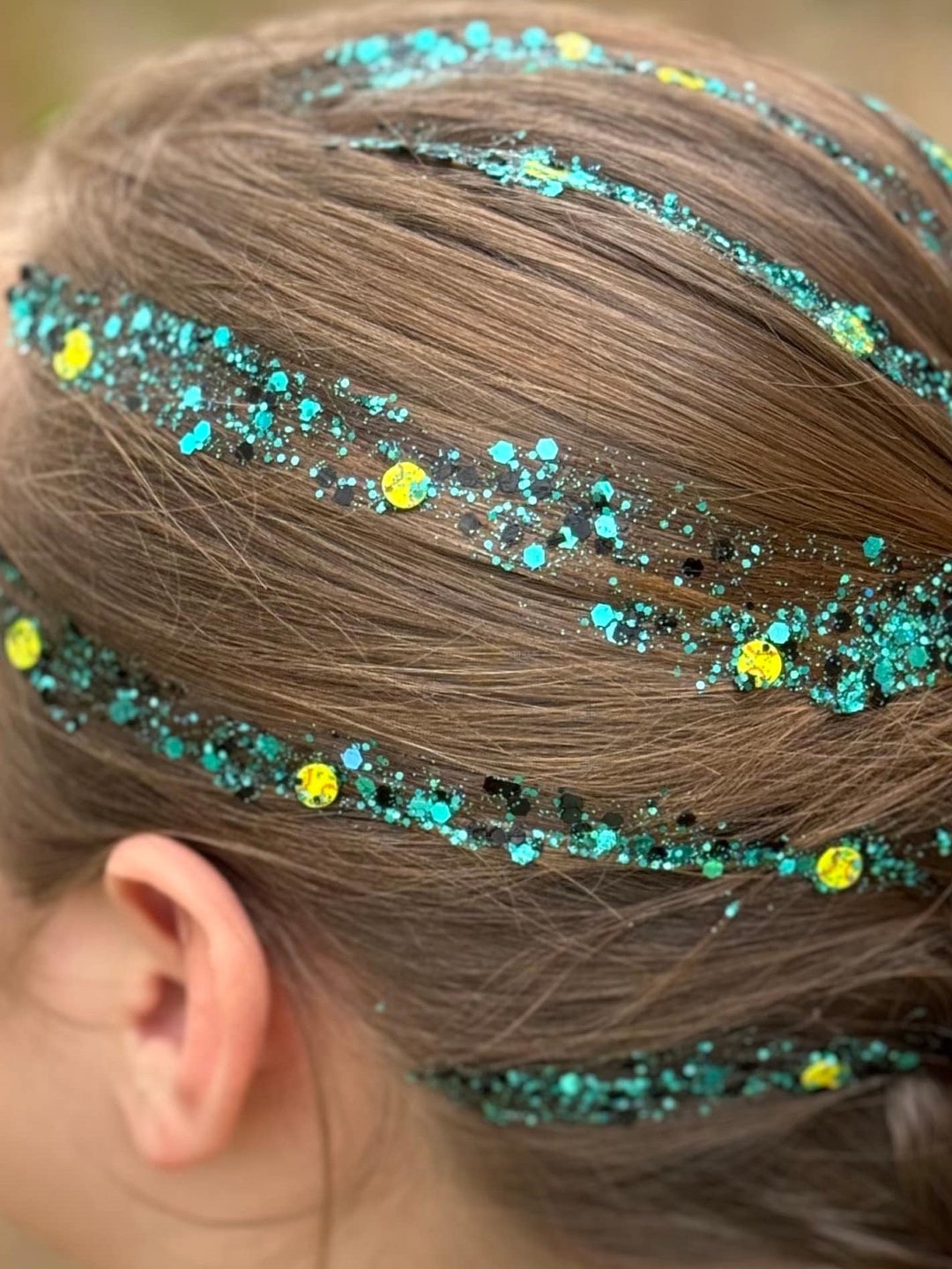 Annie Ks Softball Unicorn Dust 1oz Glitter Hair / Body Gel Team Ball