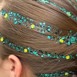 Annie K’s Softball Unicorn Dust- 1oz Glitter Hair / Body Gel- Team Ball Gift- End of Season Party Favor- Softball Sparkle- All Star Spirit