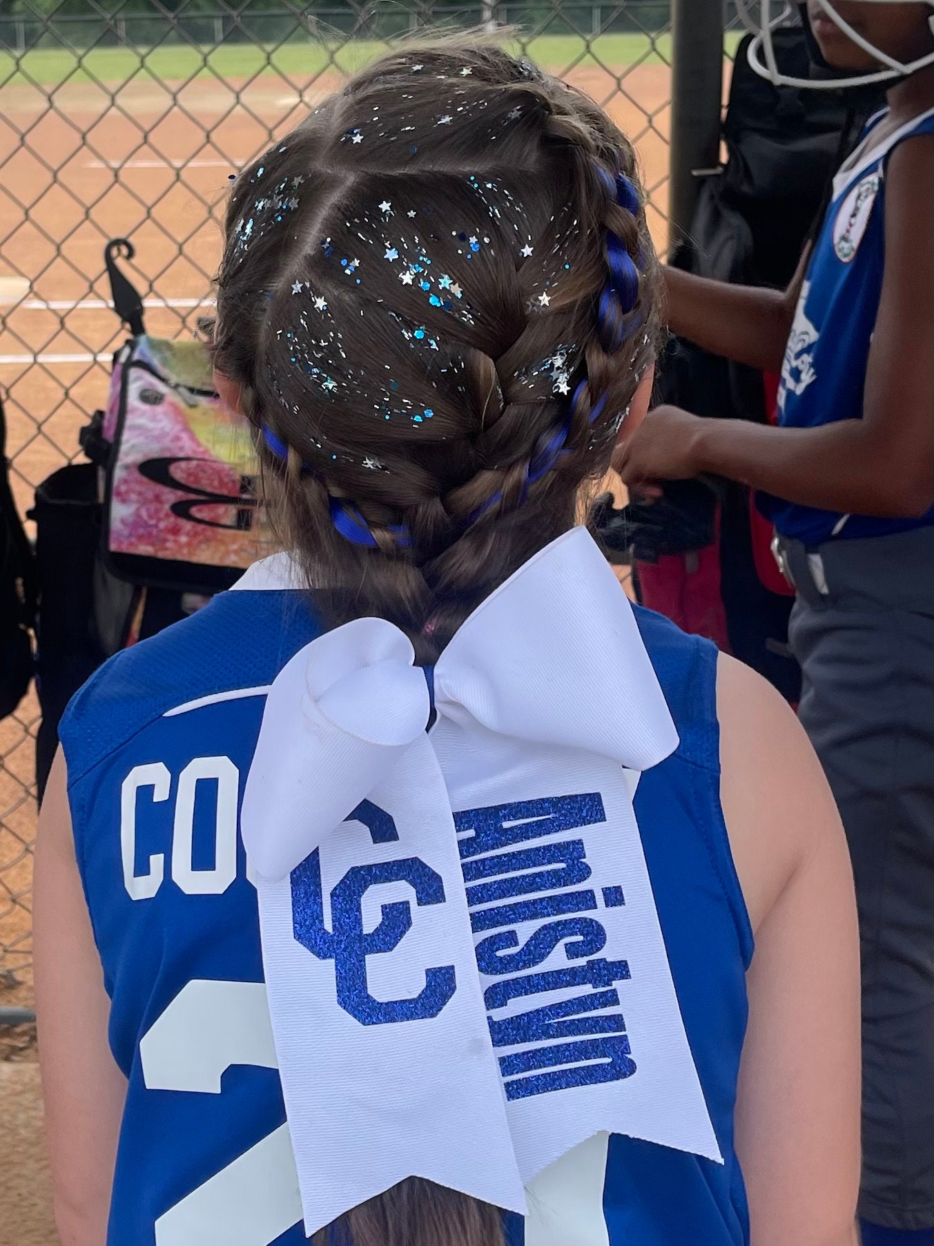 Annie Ks Softball Unicorn Dust 15ml Glitter Hair / Body Gel Team Ball