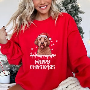 Labradoodle christmas cheap jumper
