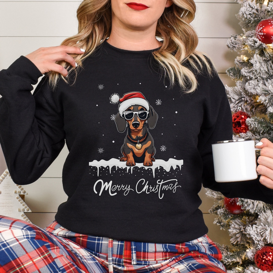 Sausage Dog Christmas Jumper Christmas Jumper Dachshund Etsy
