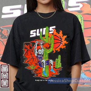 Vintage Devin Booker X Phoenix Suns Bleached Tie Dye T-shirt 