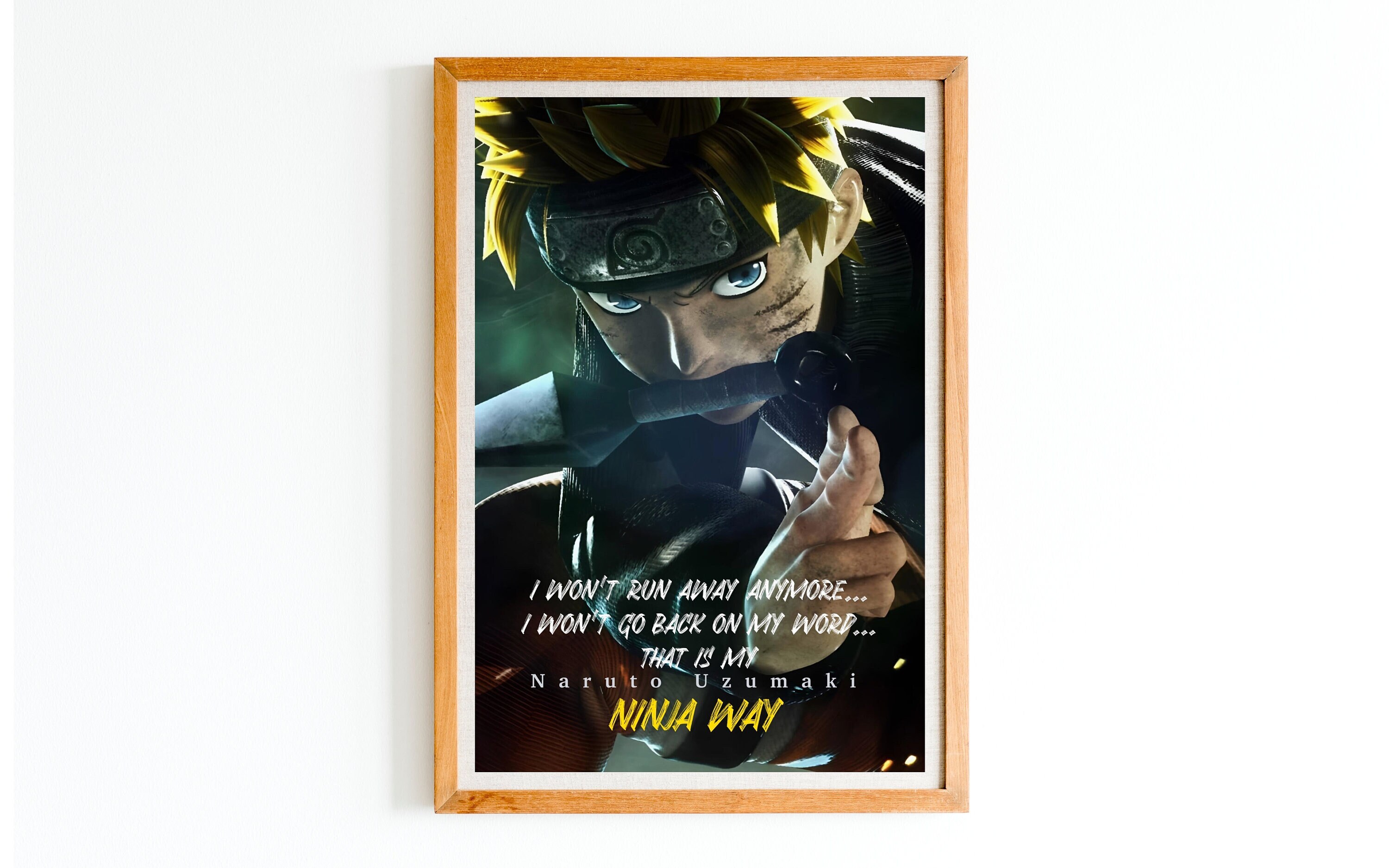 Naruto-Anime Posters/8.25”x12.75”/Naruto Eyes/Manga/Poster  Boards/Naruto&Sasuke