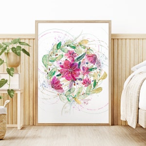 Japanese Camellia - Wall Art