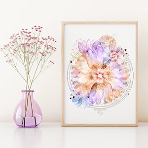 Gerbera - Fleurs de couleurs vives - Art Mural